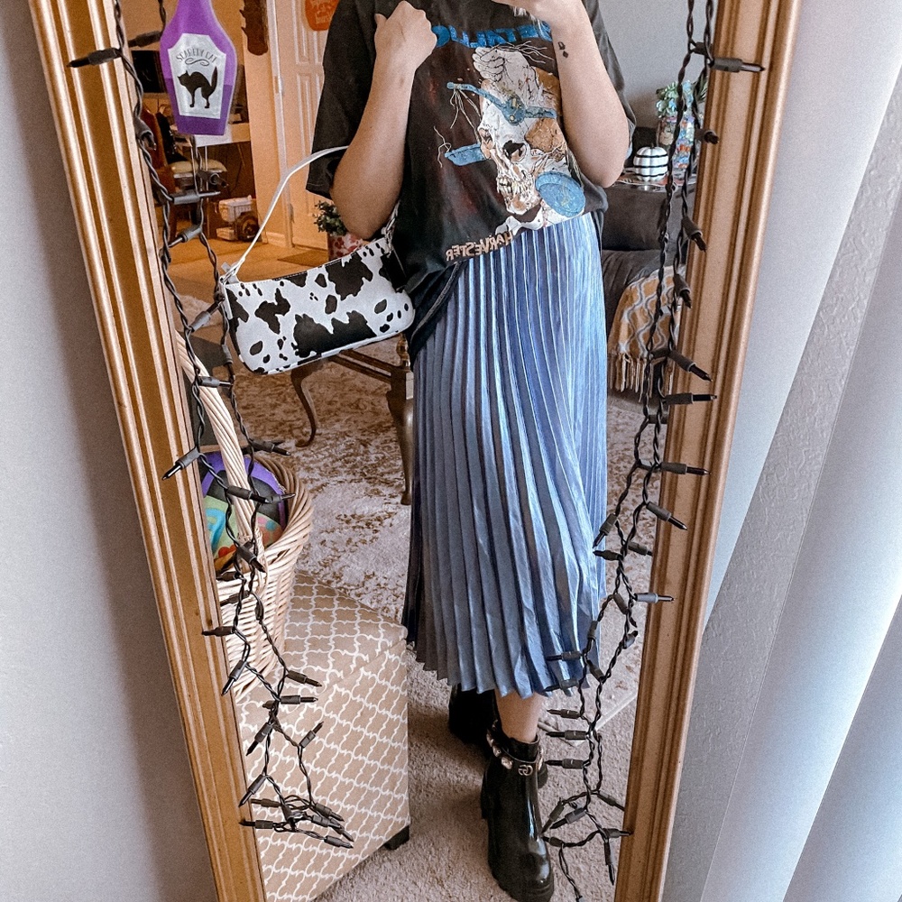 LULUS PLEATED SKIRT